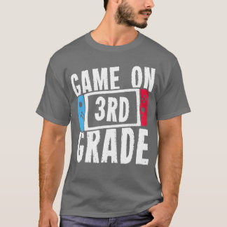 Camiseta Jogo Ativado menino da 3ª série