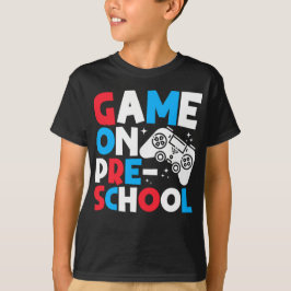 Camiseta Jogo Ativado Pré-Escolar Série Aniversário Diverti