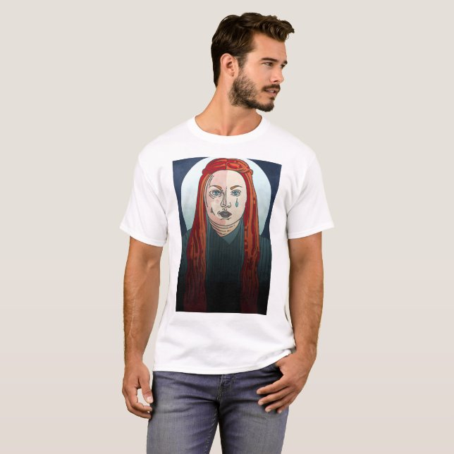 Camiseta Jogo austero de Sansa dos tronos (Frente Completa)
