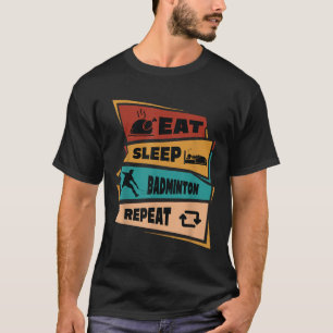 Camiseta Jogo Badminton Repetit Shuttle Retro Badminton Pla