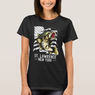 Camiseta Jogo Bass Pesca Esporte Pesca Rua Lawrence New