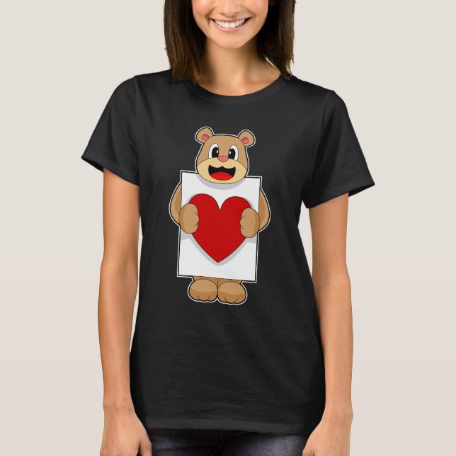 Camiseta Jogo Bear Poker Cartões (Frente)
