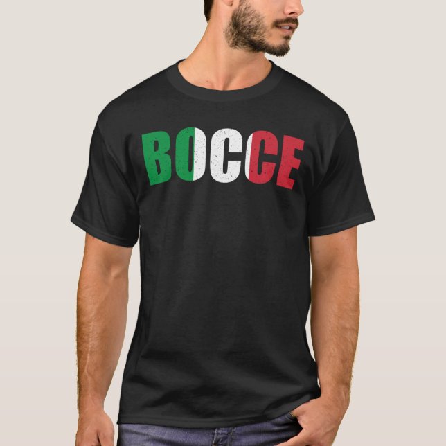Camiseta Jogo Bocci Esporte Ventilador Boliche Italiana Boc (Frente)