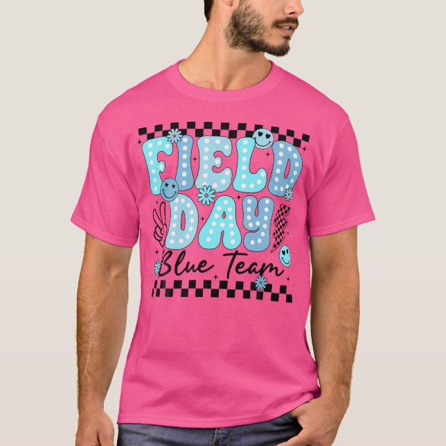 Camiseta Jogo Com Jogo Da Equipe De Triagem De Campo Da Equ (Frente)