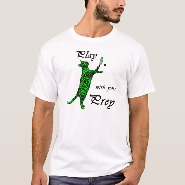 Camiseta Jogo com sua rapina (Raquetball) (Frente)