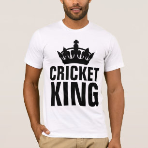 Camiseta JOGO CRICKET, T-shirts REI CRICKET