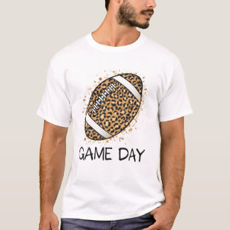 Camiseta Jogo da Mãe de Futebol Leopardo