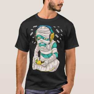 Camiseta Jogo da múmia assustadora do Halloween Jogo Menino