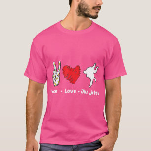 Camiseta Jogo Da Paz Jiu Jitsu Aniversário Presente Para Ji