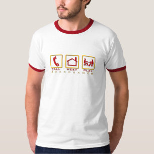 Camiseta Jogo da reunião da chamada