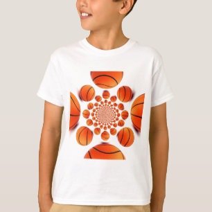 Camiseta Jogo de basquete dos campeões: Court Vision Kaleid