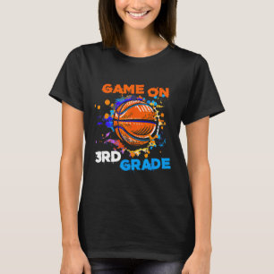 Camiseta Jogo De Basquete No 3º Ano Da rua Do Tea Escolar
