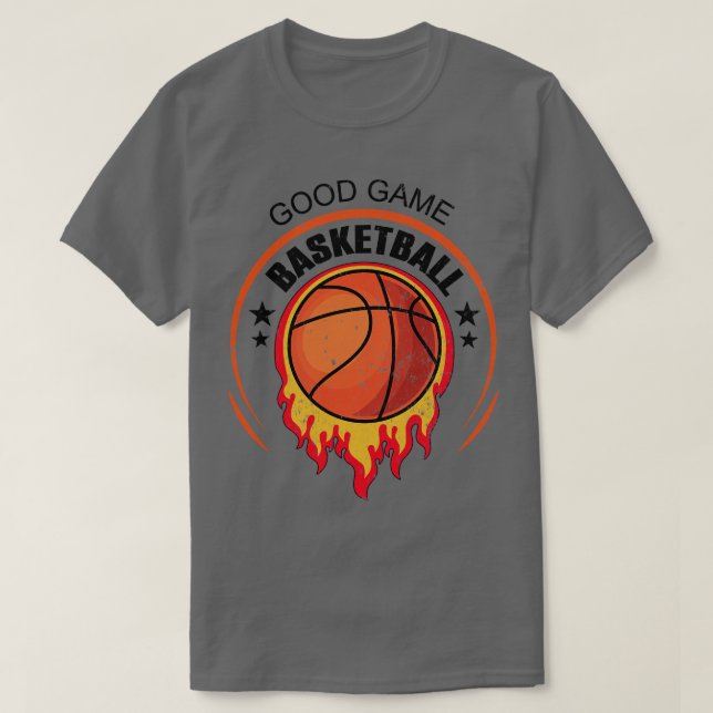 Camiseta jogo de basquetebol (Frente do Design)