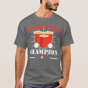 Camiseta Jogo de Bebida Rage Cage Festa de Cerveja Copa Ver