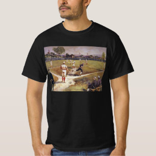Camiseta Jogo de beisebol esportivo vintage por Henry Sandh