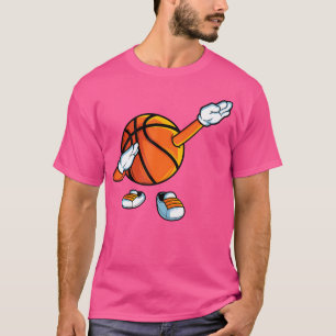 Camiseta Jogo De Bola De Dança De Basquete Engraçado A Calç