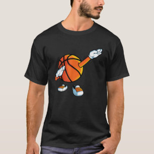 Camiseta Jogo De Bola De Dança De Basquete Engraçado A Calç