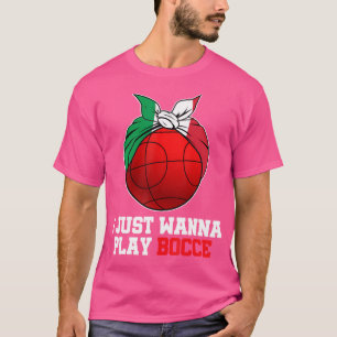 Camiseta Jogo de Boliche italiano Bocci Player Bocce B