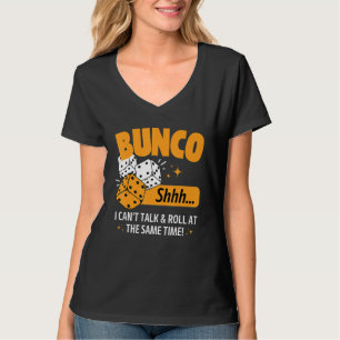 Camiseta Jogo de Bunco Dados Grupo Bunco Babe de Bunco
