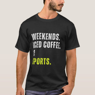 Camiseta Jogo De Café Físico E Jogador Esportivo Fim De Sem
