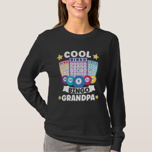 Camiseta Jogo de Cartas Bingo Avó Jogadora de Bingo Cartões