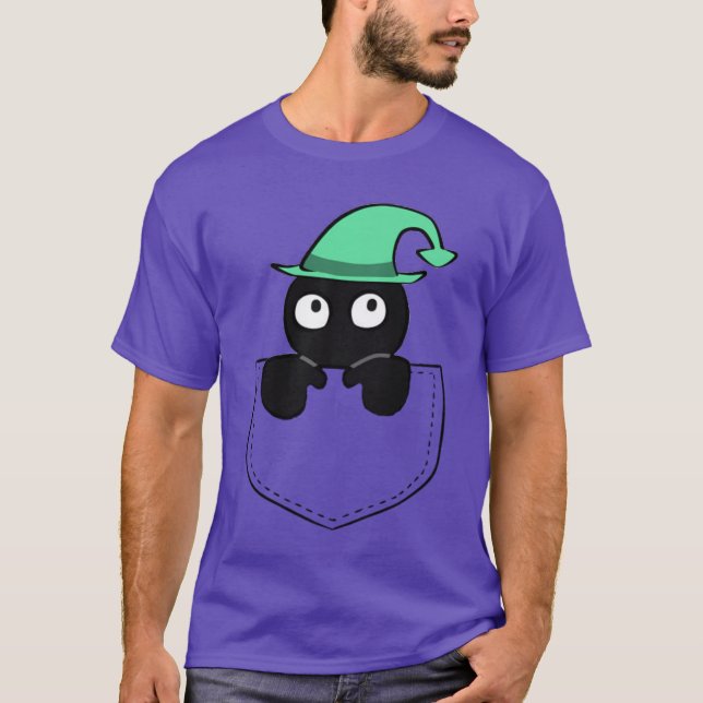 Camiseta Jogo de Cartas de Terror Inscryption Dancing Pocke (Frente)