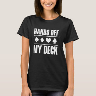 Camiseta Jogo de Cartas Mão e Pé Sem Encostar no Meu Baralh