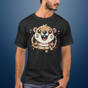 Camiseta Jogo de Cartoons Reproduzível