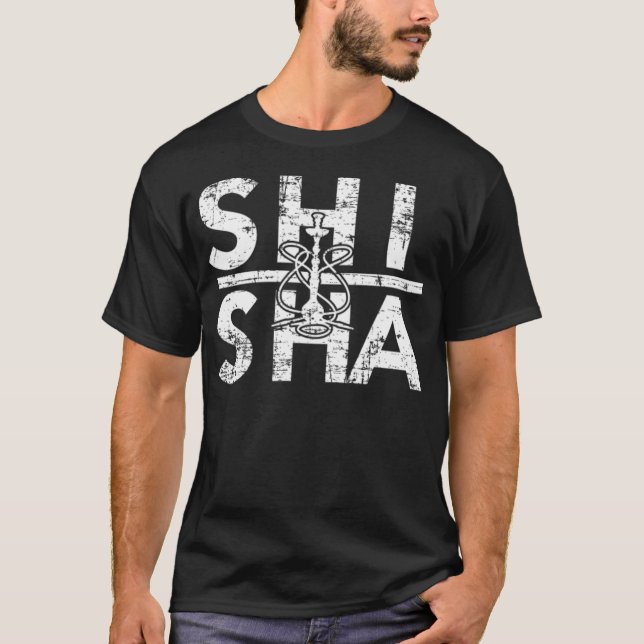 Camiseta Jogo de cavalo Hookah (Frente)