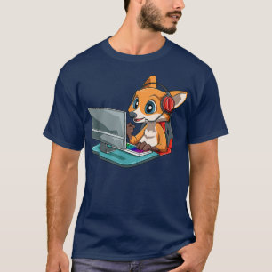 Camiseta Jogo de computador FoStreaming para jogos em vídeo