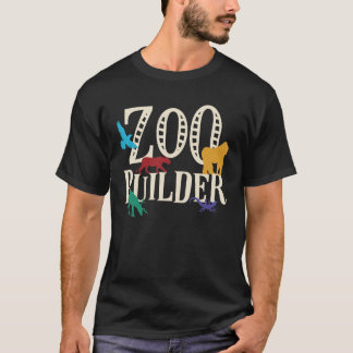 Camiseta Jogo de Conselho do Zoo Builder Ark