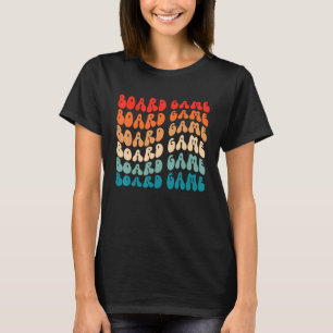 Camiseta Jogo de Conselho Groovy para Meninas Retro 70 Hipp