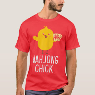 Camiseta Jogo de Conselho Mah-Jongg C para jogador de Pinti