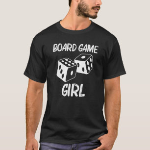Camiseta Jogo De conselho Para Garotas Garotas, Verificador