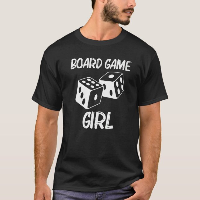 Camiseta Jogo De conselho Para Garotas Garotas, Verificador (Frente)