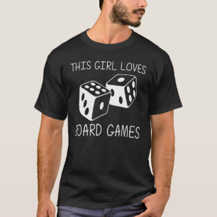 Camiseta Jogo De conselho Para Garotas Garotas, Verificador