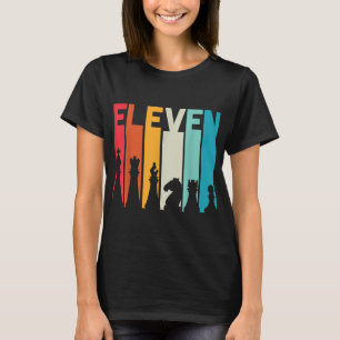 Camiseta Jogo de Conselho Retro F do Jogador de Presente de
