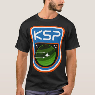 Camiseta Jogo de Crachás do Programa Espacial Kerbal