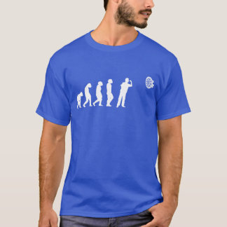 Camiseta Jogo de dardos Painéis de dardos jogos Evolução Da