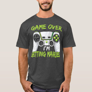 Camiseta Jogo De Despedida De Solteiro Sobre Eu Me Casar