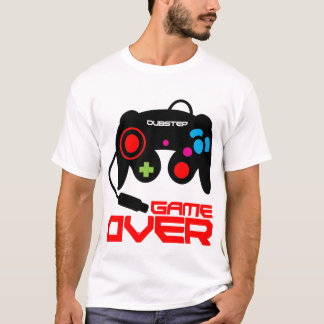 Camiseta Jogo de Dubstep sobre o t-shirt