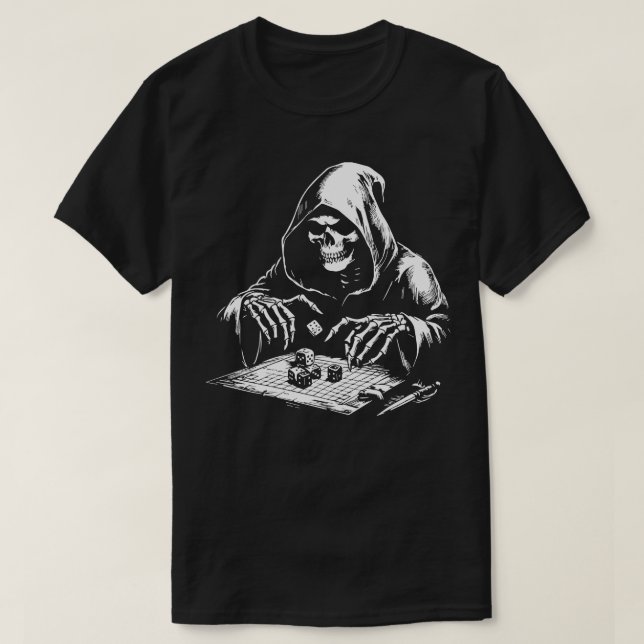 Camiseta jogo de esqueleto (Frente do Design)