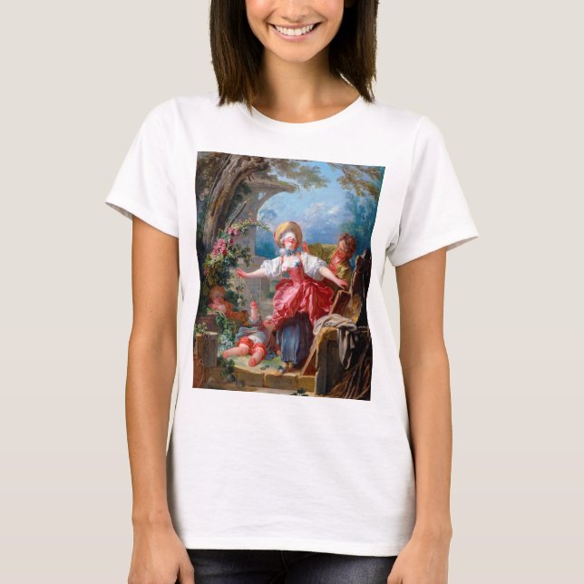 Camiseta Jogo de etiqueta, Fragonard (Frente)