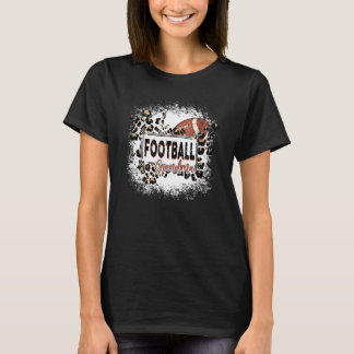 Camiseta Jogo de futebol da vovó-leopardo branqueou
