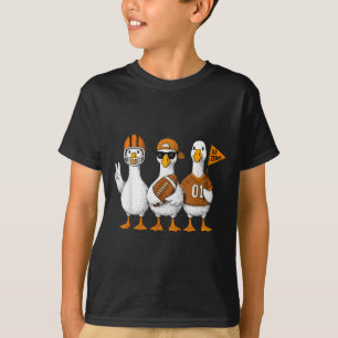 Camiseta Jogo de Futebol de Outono de Pato Ganso Bobo Engra