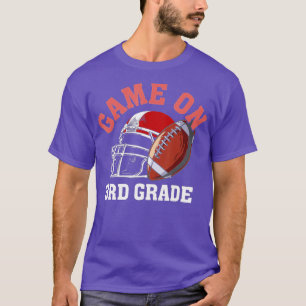 Camiseta Jogo De Futebol Do 3º Ano De Volta Ao Estudante Es