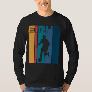 Camiseta Jogo de futebol infantil do 8º aniversário