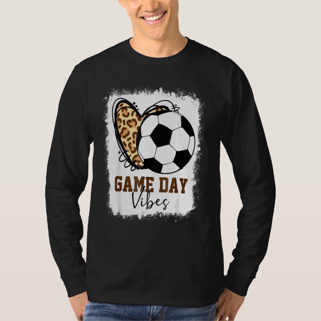 Camiseta Jogo de futebol sangrado Vibas do Dia do Pregado C (Frente)