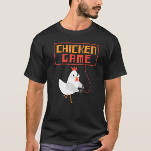 Camiseta Jogo de Galinha de Estimação Animal Fazendeiro Gal
