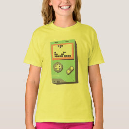 Camiseta Jogo de GameBoy Construído com Tijolos